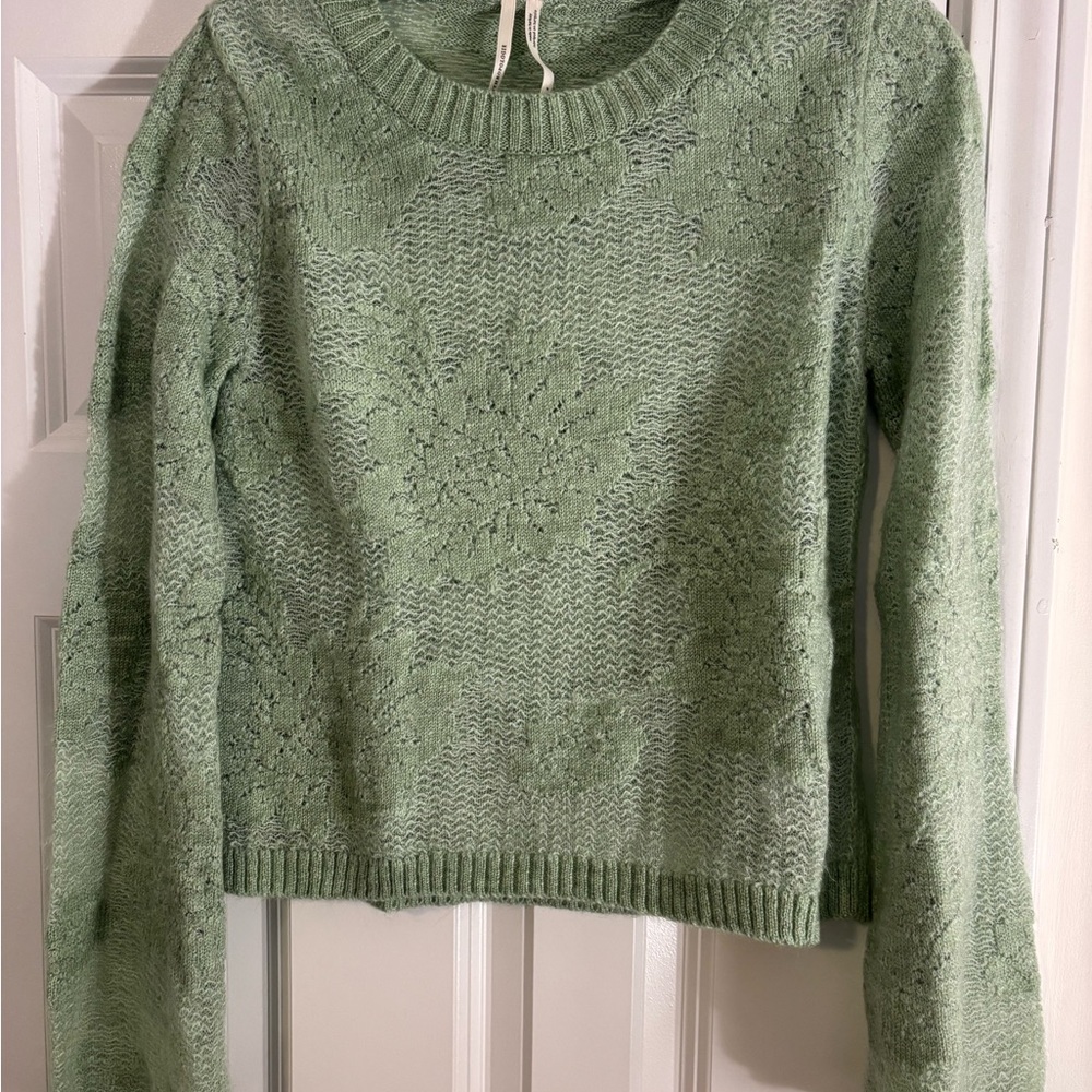 Anthropologie Green Women’s Sweater